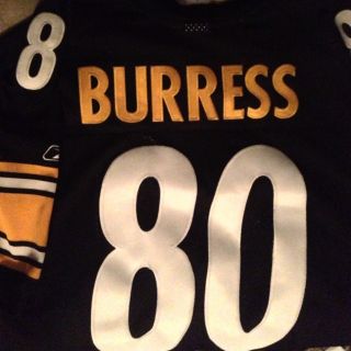 Authentic Plaxico Burress Pittsburgh Steelers Reebok Jersey