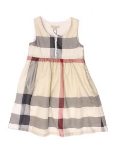 Burberry Holiday Check Dress Girls Size 5 A Must See Mint