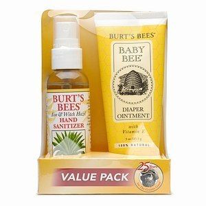 Burts Bees Baby Bee Diaper Ointment Hand Sanitizer