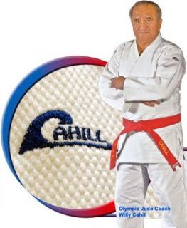 cahill white double weave competition judo gi size 5