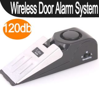 New Wireless Home Alert Security Door Stop Alarm System