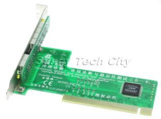 PC Motherboard PCI Bus 6 Bit Diagnostic Post Test Debug Card Analyzer 