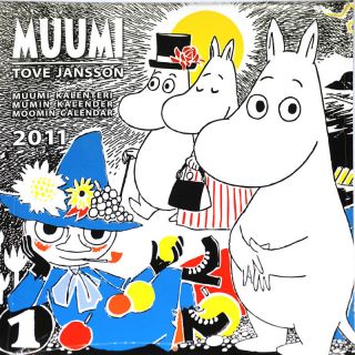 Moomin Calendar 2011 from Tove Jansson Illustrations