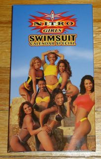    NWO video Nitro Girls Swimsuit Calendar VHS Kimberly Page Chae Spice