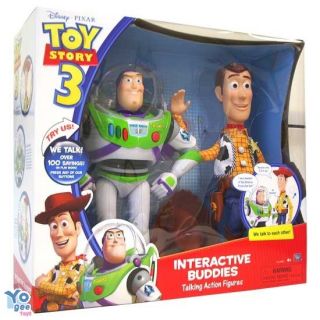 Toy Story 3 Buzz Lightyear and Woody Interactive Buddies