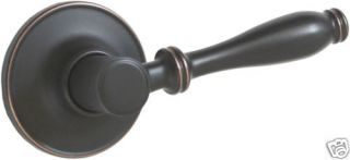 Callan Somerset Privacy Lever Oil Rubbed Bronze Edged