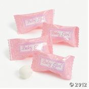   12 Its A Girl Buttermints Baby Shower New Baby Favor Mints