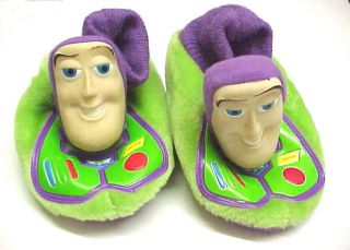 1999 Toy Story 2 Buzz Lightyear Toddler House Shoes SZ5