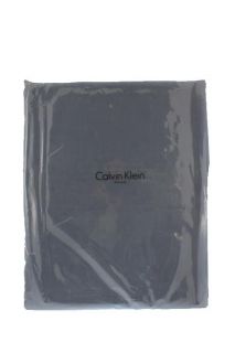 Calvin Klein New Shadow Gray Cotton 90x95 Coverlet Bedding Queen BHFO 