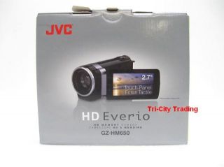 JVC Everio G Series GZ HM650 HD Camcorder