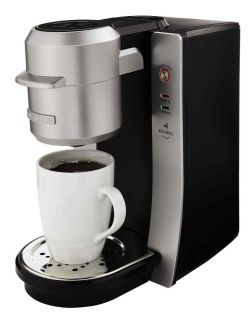 Mr Coffee BVMC KG2 001 Single Serve Maker Silver Coffeemaker Cup Cups 