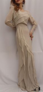 BN by Malene Birger Blk Silk Maxi Dress Ball Gown UK12 Just Elegant 
