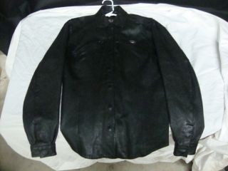    DAVIDSON WOMENS LEATHER JACKET W LINER SIZE MED Cambria Leather NICE