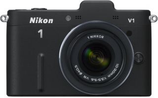   Full Set for Nikon 1 V1 Camera Balck & EDG 85 Straight Fieldscope