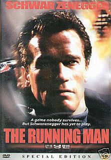 Running Man DVD Schwarzenegger Stephen King Sci Fi Cop