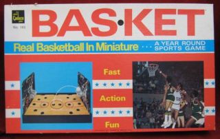 Cadaco BAS KET BASKETBALL Game 1973 Edition