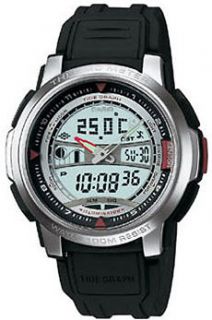 Mens Casio Sport Forester Analog Digital Tide Watch AQF100W 7BV