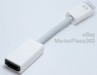 Mini DVI to HDMI Video Cable Adapter for Apple PowerBook G4 Intel 