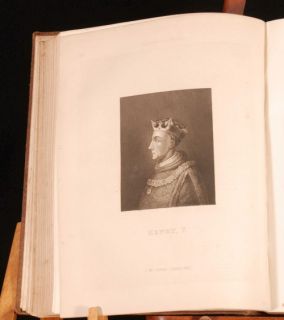 1833 History of England by Joe Campbell Scarce First