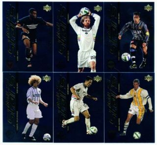 MLS Stars 24 Card Set UD MLS Soccer 1999 Jones Lalas