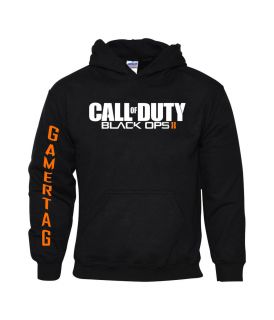 Call of Duty Black Ops 2 Cod Hoodie Xbox 360 PS3 GAMERTAG Great for 