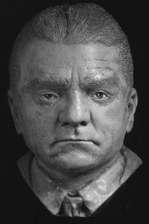 James Cagney Life Mask Gangster Mafia Prison Sculpture