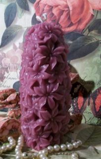 Silicone Hyacinth Flower Pillar Candle Mold