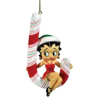 Candy Cane Betty Boop Christmas Ornament New Westland Tree Decoration 