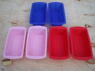 2X Silicone Bakeware Loaf Mould Cake Tins Non Stick
