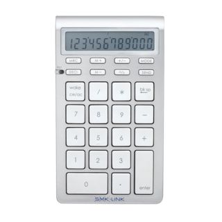 SMK Link VP6273 Bluetooth Calculator Keypad Brasil Todas as Taxas 