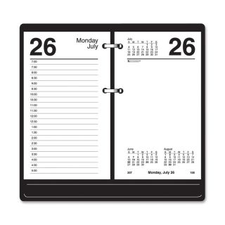 At A Glance Desk Calendar Refill E717 50 Daily 3 5 x 6 Jan Dec 2012 