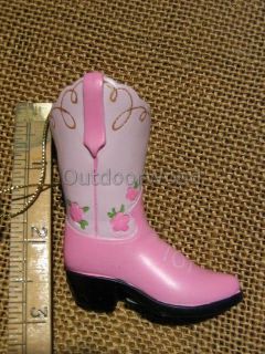 Cannon Falls Cowgirl Boot Pink Floral Ornament Western Boots