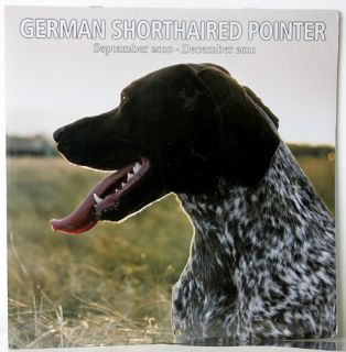 New 2011 German Shorthaired Pointer Wall Calendar Animals Dog