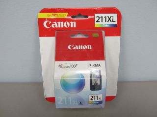 CANON PIXMA INK CARTRIDGE COLOR 211XL ChromaLife 100 NEW IN PACKAGE