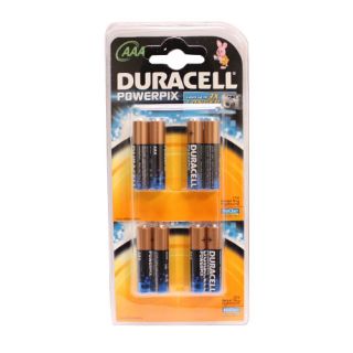 8pk Duracell Powerpix Duracell NiOx Batteries for Digital Camera