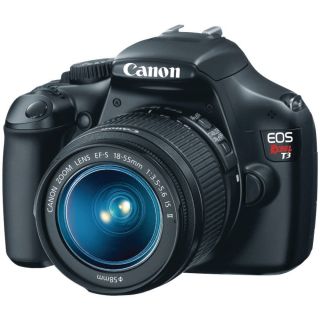 Canon EOS Rebel T3 / 1100D 12.2 MP Digital SLR Camera W/18 55 EFS type 