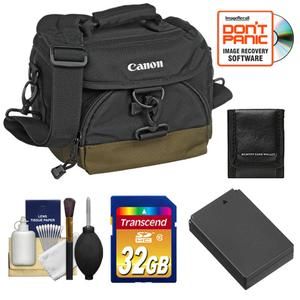 Canon 100EG Digital Camera Case Bag Kit for EOS M Mirrorless Compact 