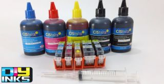 Refillable Ink Cartridges Kit for Canon MP560 MP620 CIS