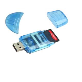 Camera PC USB SDHC SD MMC Memory Card Reader Adapter