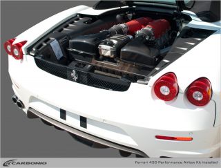 Ferrari F430 Carbon Fiber Airbox Covers CF FERAB430