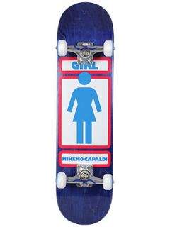 Girl Skateboards Mike MO Capaldi Woodies 7 75 Blue Skateboard Complete 