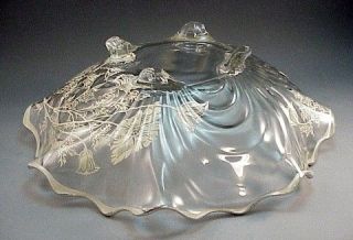 Cambridge Caprice Footed Bowl Silver City Flanders