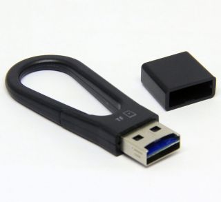 USB 2 0 Keyring TF Card Micro SD Card Reader SDHC 64GB Support Micro 