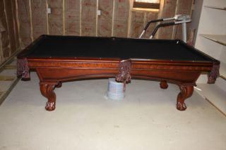 American Heritage 8 Winslow Billard Pool Table Made from American 