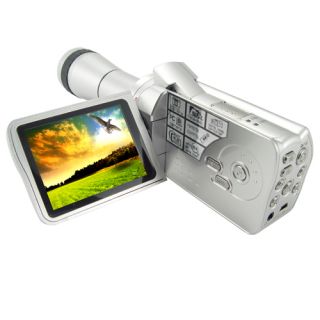 MPEG4 Digital Video Camcorder With Optical Telescope Zoom Lens