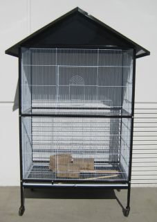   Indoor Outdoor Flight Bird Aviaries Canary Breeding Parakeet Cage 0594