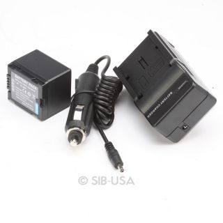   in Box Battery Charger for Panasonic Camcorder PV GS180 PV GS29 Camera