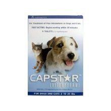 Novartis Capstar 6 Tablets for Dogs and Cats 2 25 Lbs