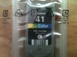 New Genuine Canon CL 41 Chromalife 100 Tricolor Ink Cartridge 