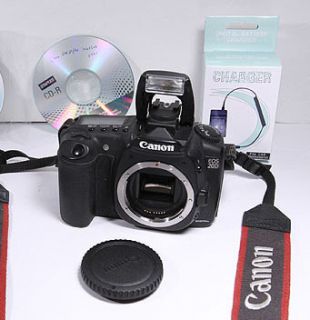 Canon EOS 20D Body with Strap Charger Software Battery
